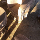 Cantera Stone Equipales Dining Set