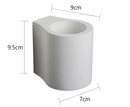 White LED Gypsum Up-Down Sconce