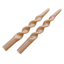 20 Caramel Swirl Candles - 10 Packs of 2
