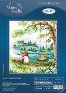 Carefree Days Counted Cross Stitch Kit by Magic Needle 70-42