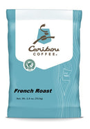 Caribou Coffee French Roast Ground Coffee, 2.5oz Portion Pack – 18 Count