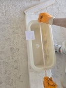 Carrara White Marble Natural Stone Rectangular Polished Sink (W)9" (L)18" (H)8"