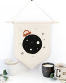 Cars in Space Hanging Wall Banner