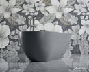 Cascade 59” Freestanding Solid Surface Bathtub