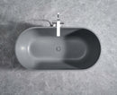 Cascade 59” Freestanding Solid Surface Bathtub