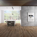 SPC Vinyl Rigid Core 7" Width 60" RL, 6mm Thick, 1.5mm IXPE Caspian Ash, Peninsula - Mazzia Collection kitchen view5