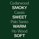 Cassis & Cedar Naturally Scented Candle