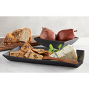 Cast Iron Serving Tray | Rectangular Black Platter | 10" x 6"