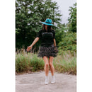 Catalena Fringe Rhinestone Skort Miniskirt Shorts in Black [Available in SM-L]