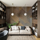 Catenelle Alabaster Swag Pendant Light