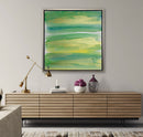 Caterpillar Hiding - Open Edition Canvas Print