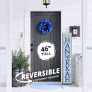 Celebrate Lights Hanukkah Porch Leaner Welcome Sign