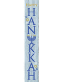 Celebrate Lights Hanukkah Porch Leaner Welcome Sign