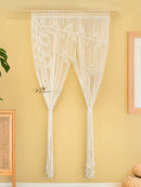 Celeste Natural Macrame Leaf Door Curtain