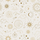 Celestial Sun and Moon Wallpaper