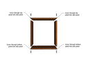 Modular Wine Cube Storage Stackable Wood Bins | Holds 144 Bottles