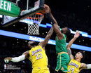 Jaylen Brown Dunks Over LeBron Boston Celtics 8" x 10" Basketball Photo