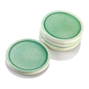 Mascot Hardware Ceramic Round Green Coaster Set of 4
