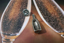 Champagne Bottle Lapel Pin