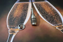 Champagne Bottle Lapel Pin