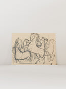 Charcoal Horses II