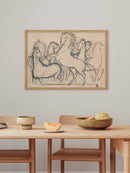 Charcoal Horses II