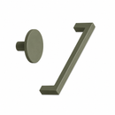 Forest Green "Plato" Cabinet Knob and Drawer Pull