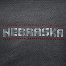 SALE | Gray Nebraska Long Sleeve Shirt with Red & White Striped Sleeves | Multiple Sizes | Nature Find & Designs