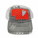 Ladies Nebraska Patch Hats | Multiple Designs | Small Town Famous