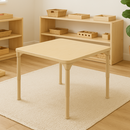 Square Adjustable Kids Table – 13" to 17" Height | Preschool & Toddler Activity Table for Classrooms & Daycares