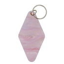 Chateau Des Heaux Motel Style Keychain in Crystal Pink