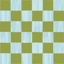 Picnic Check Wallpaper, blue and green