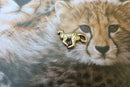 Cheetah Gold Lapel Pin