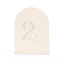 Acrylic Arch Table Number
