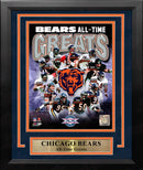Chicago Bears All-Time Greats 8" x 10" Framed Football Photo
