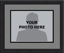 MLB Baseball Photo Picture Frame Kit - Chicago White Sox (Gray Matting, Black Trim)