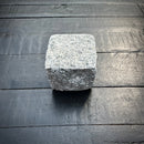 New Granite Cube Belgian Block 4" x 4" x 4" – Grey, Black
