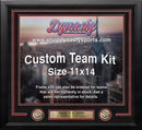 Kansas City Chiefs Custom NFL Football 11x14 Picture Frame Kit (Multiple Colors)
