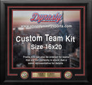 Kansas City Chiefs Custom NFL Football 16x20 Picture Frame Kit (Multiple Colors)