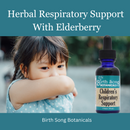 Children's Respiratory Support Herbal Tincture with Elderberry 1 oz
