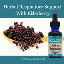 Children's Respiratory Support Herbal Tincture with Elderberry 1 oz