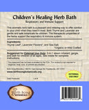 Children's Healing Herb Bath for Lung Congestion* 3 in 1- Bath, Steam, Gargle for Clear Lungs and Respiratory Support