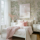 Vintage Chinoiserie Wallpaper Mural - Birds and Blossoms