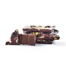 Gourmet Dark Chocolate Bar with Cherries & Pistachios | Lulubee Artisanal Chocolates