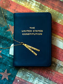 Chocolate & Steel Long-Bar Quote Necklace Ruth Bader Ginsburg