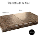 Giani Granite 2.0 - Chocolate Brown Countertop Kit