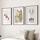 Nursery Christmas Winter Art Poster Home Decor