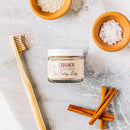 Tooth Powder Sweetened Bundle | 2 oz | Cinnamon & Peppermint | Fluoride Free | The Salvy Lady