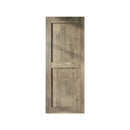 Finished & Unassembled H Design Pine Wood Barn Door Without Hardware