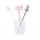Classic Halloween Party Drink Stirrers, Set of 12